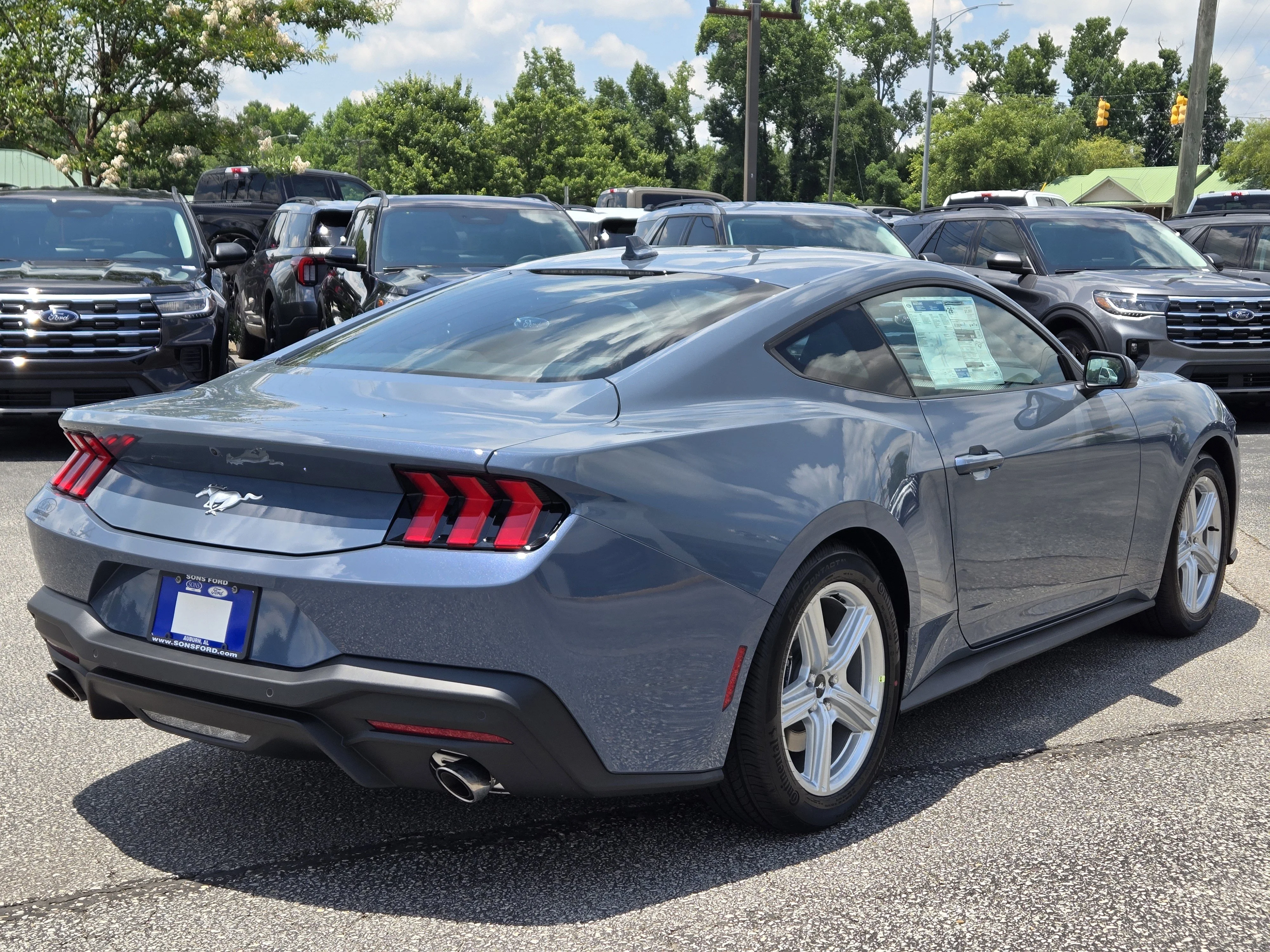 New 2026 VAPOR BLUE METALLIC FORD EcoBoost image 8