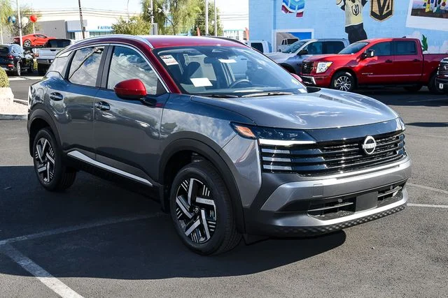 New 2026 Gun Metallic / Scarlet Ember Tintcoat Two-tone Nissan SV image 1