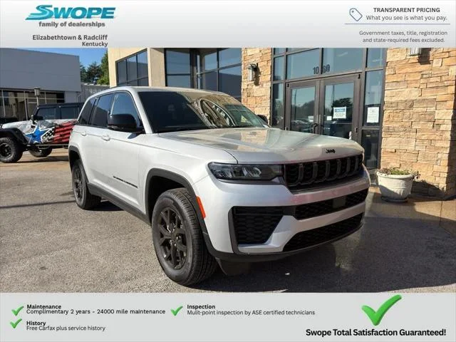 New 2026 Silver Zynith Exterior Paint Jeep Laredo image 7