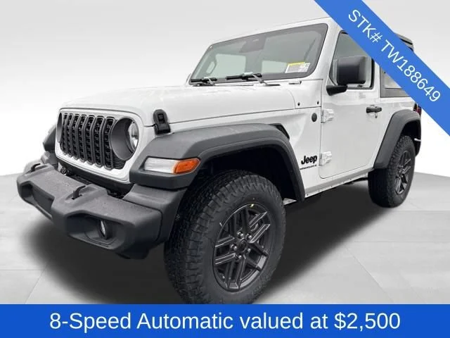 New 2026 Bright White Clearcoat Jeep Sport S image 3