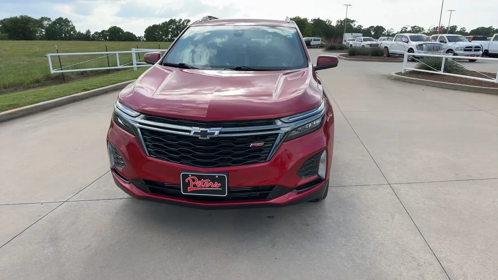 Used 2023 Radiant Red Tintcoat Chevrolet RS image 4