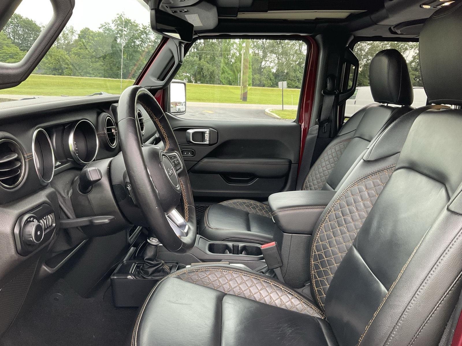 Used 2021 Snazzberry Pearlcoat Jeep Unlimited Sahara High Altitude image 9