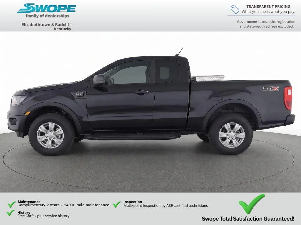 Used 2020 SHADOW BLACK Ford XL 2WD SuperCab 6' Box image 7
