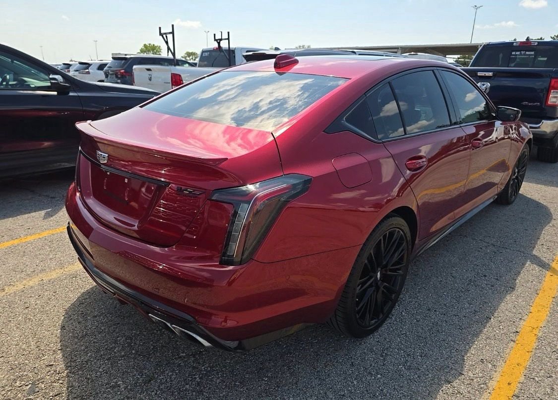 Used 2024 Red Cadillac V-Series image 3
