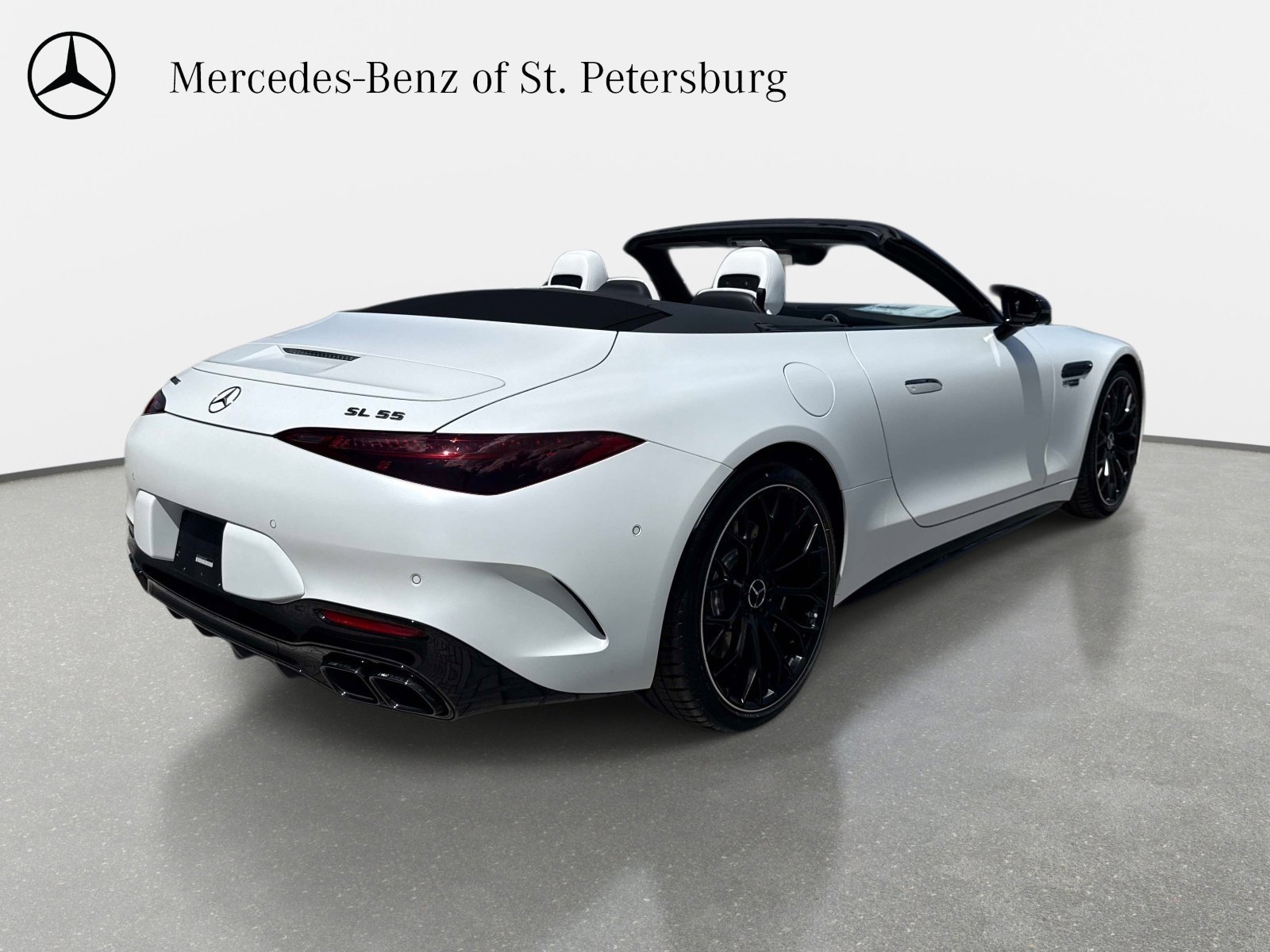 New 2026 Moonlight White Mercedes-Benz AMG®  55 Roadster image 5