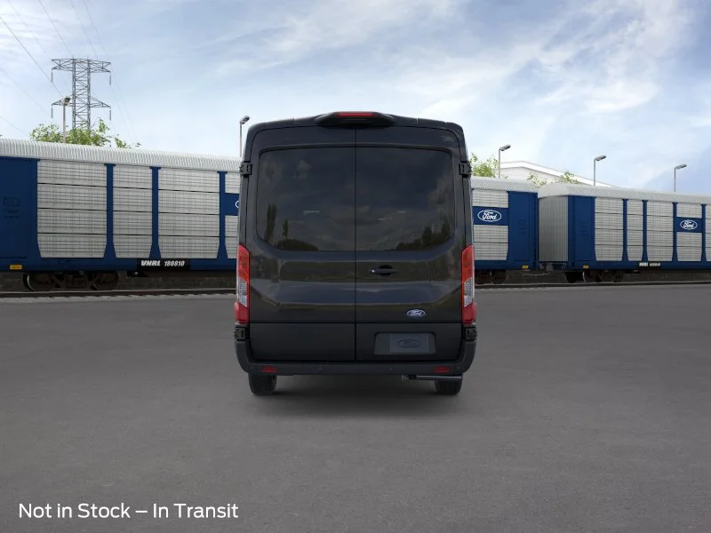 New 2026 Agate Black Metallic Ford Passenger Van XLT image 5