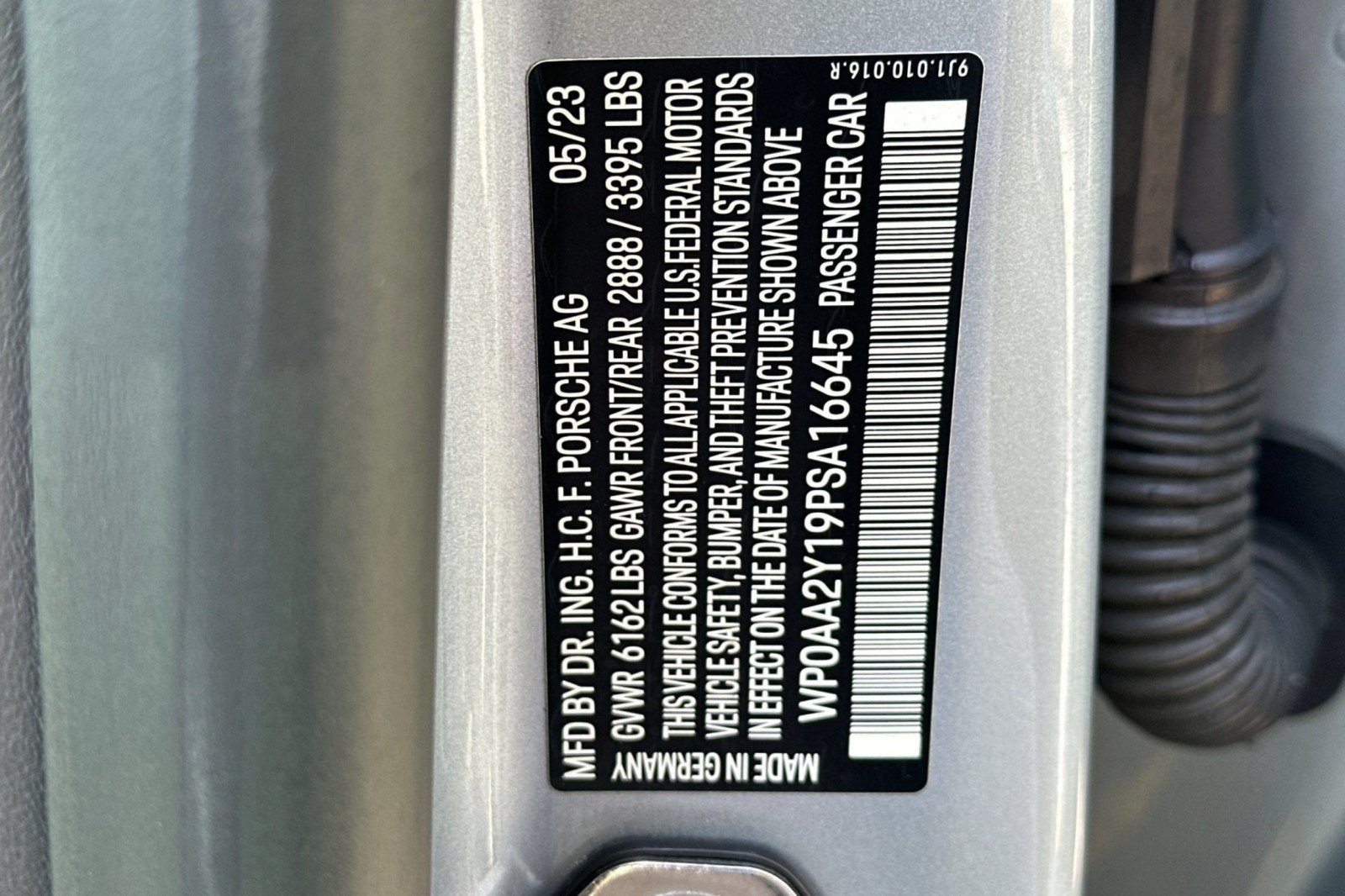 Certified Used 2023 Dolomite Silver Metallic Porsche  image 28