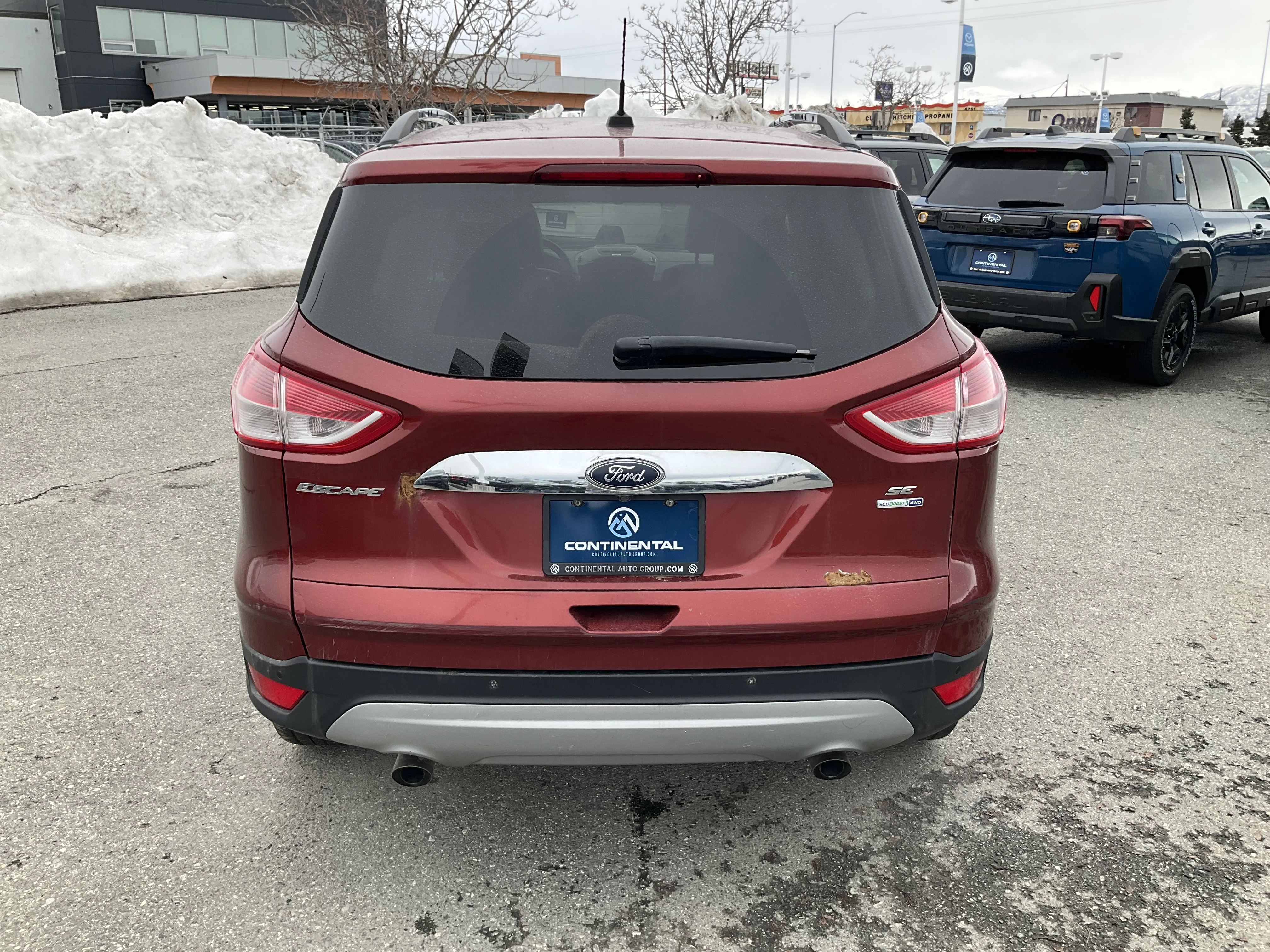 Used 2015 Ruby Red Metallic Tinted Clearcoat Ford SE image 4