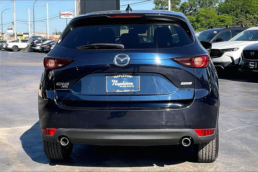 Used 2019 Blue Mazda Touring image 3