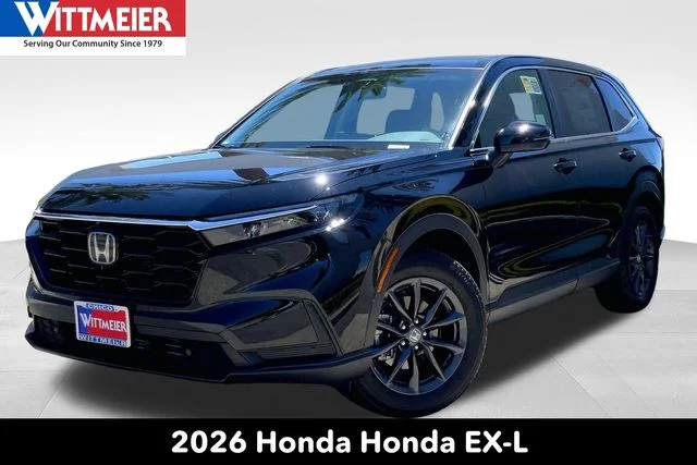 New 2026 Crystal Black Pearl Honda AWD EX-L image 1
