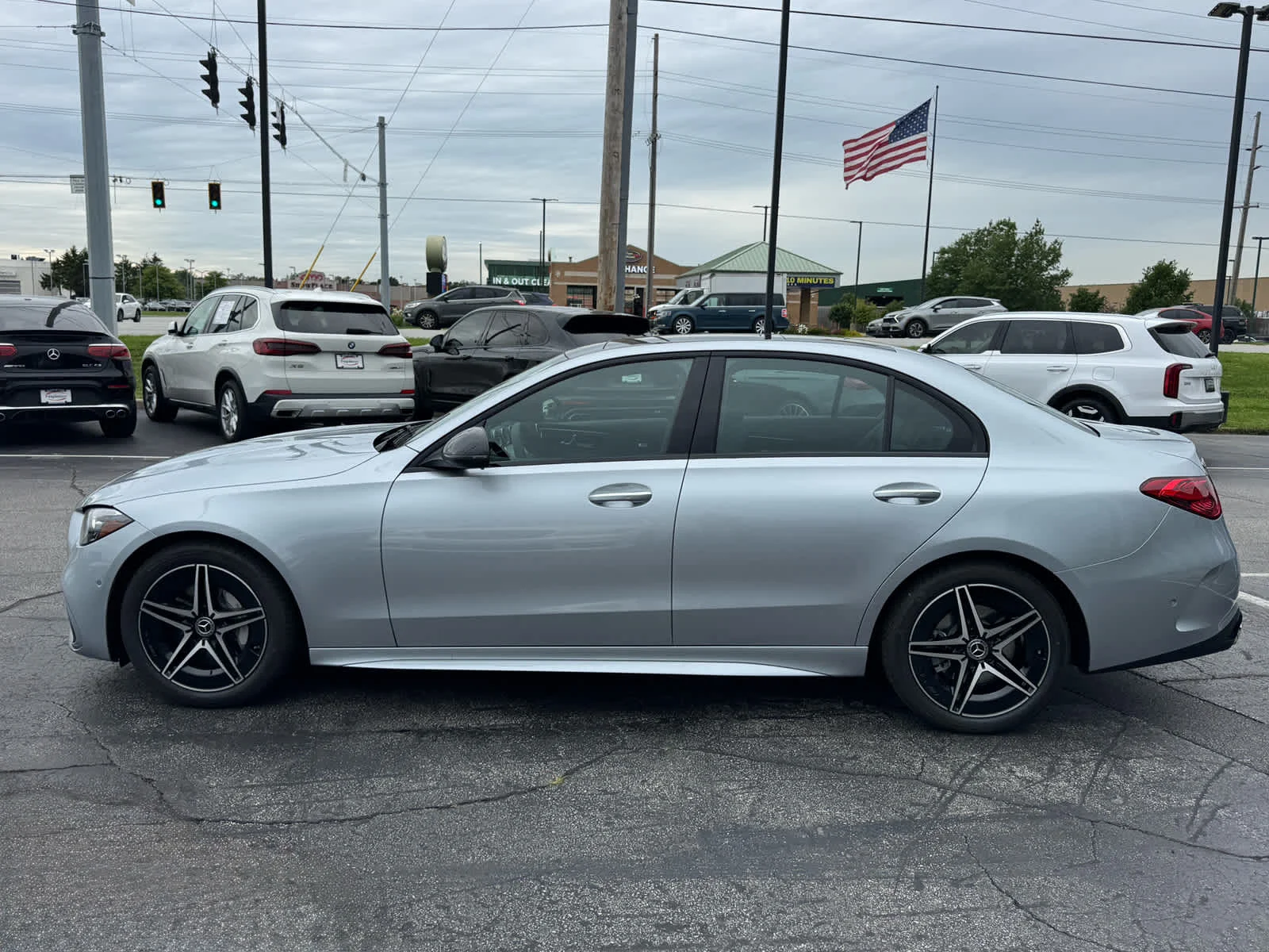 New 2026 Cirrus Silver Metallic Mercedes-Benz C 300 image 6