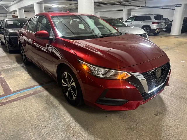 Certified Used 2022 Red Nissan SV image 3
