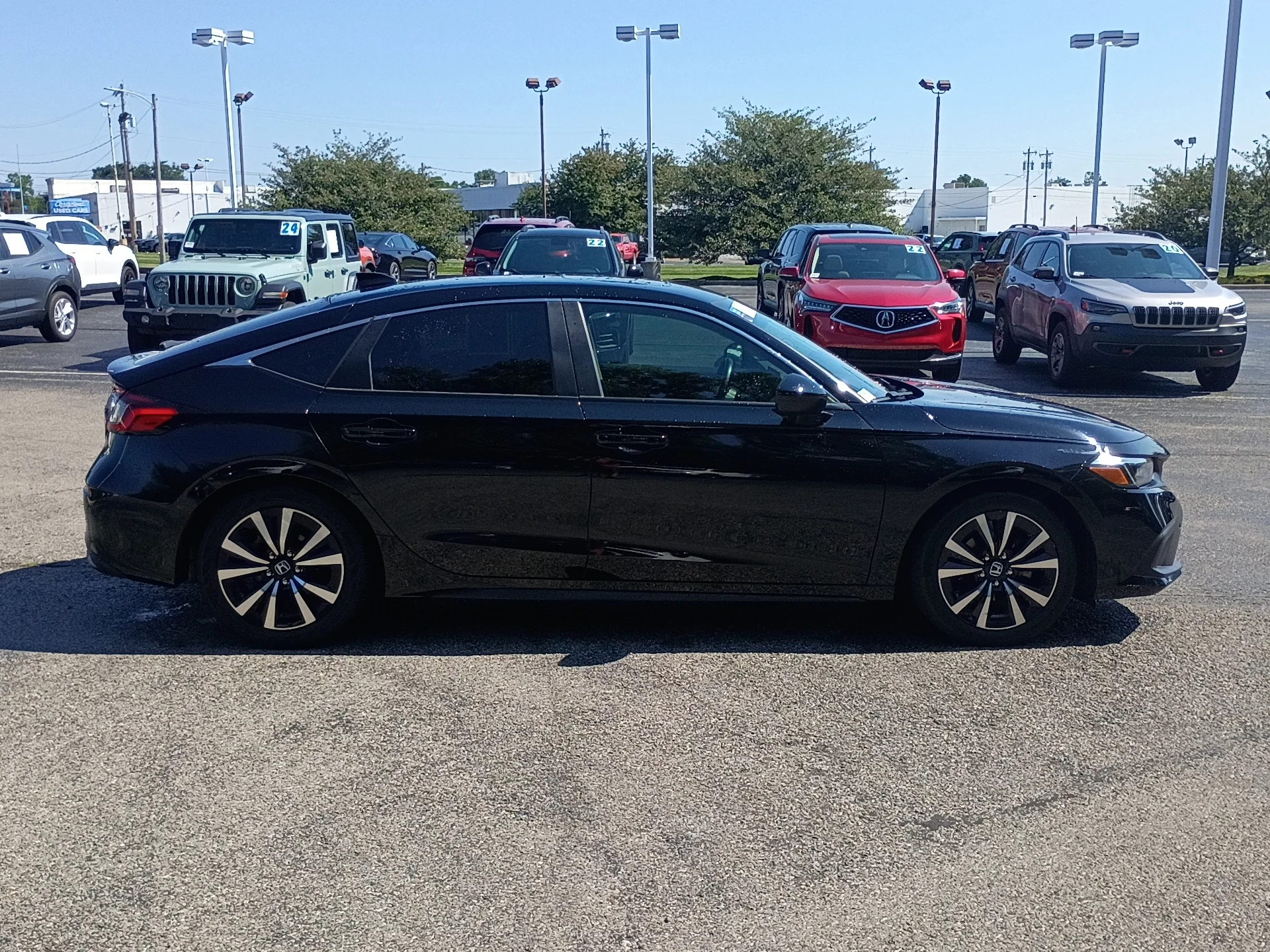 Certified Used 2023 Crystal Black Pearl Honda EX-L image 2