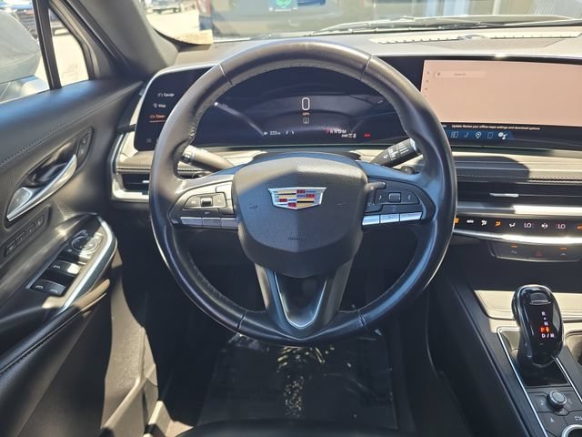 Used 2024 Argent Silver Metallic Cadillac Premium Luxury image 12