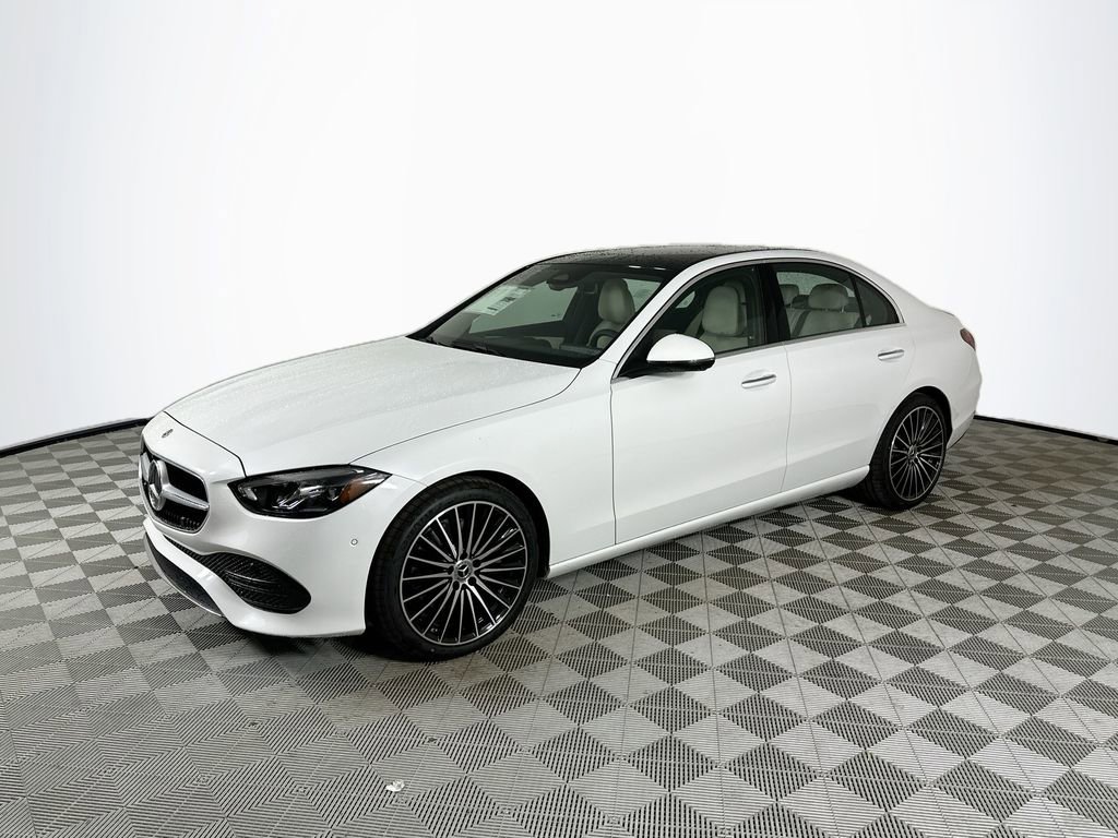 New 2026 MANUFAKTUR Moonlight White Metallic Mercedes-Benz C 300 image 37