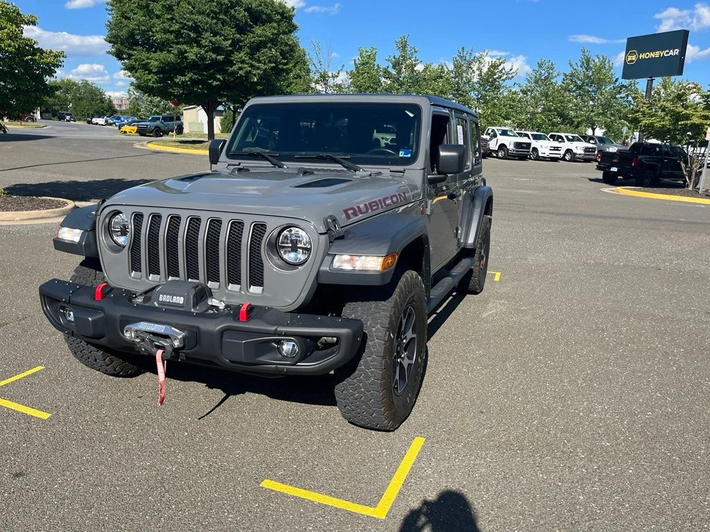 Used 2019 Gray Jeep Unlimited Rubicon image 3
