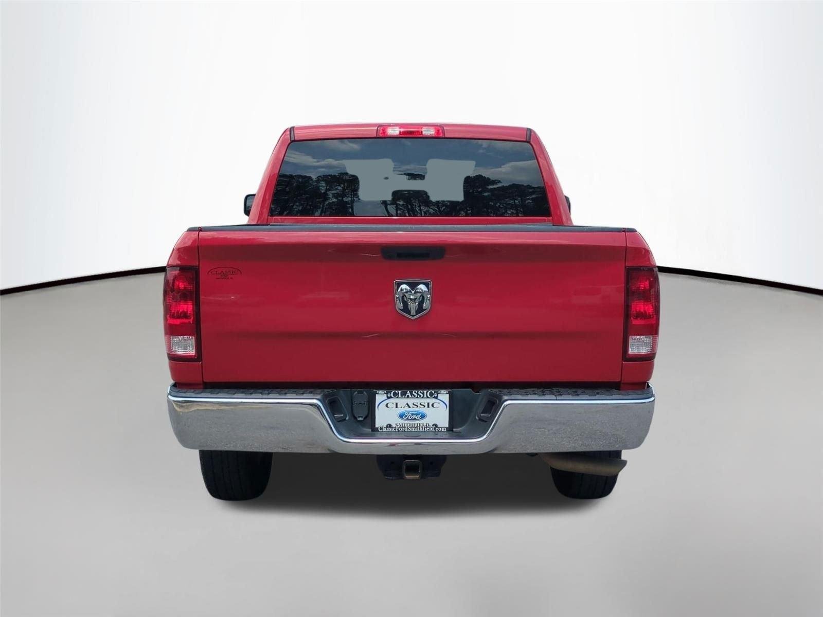 Used 2021 Flame Red Clearcoat Ram Tradesman image 4