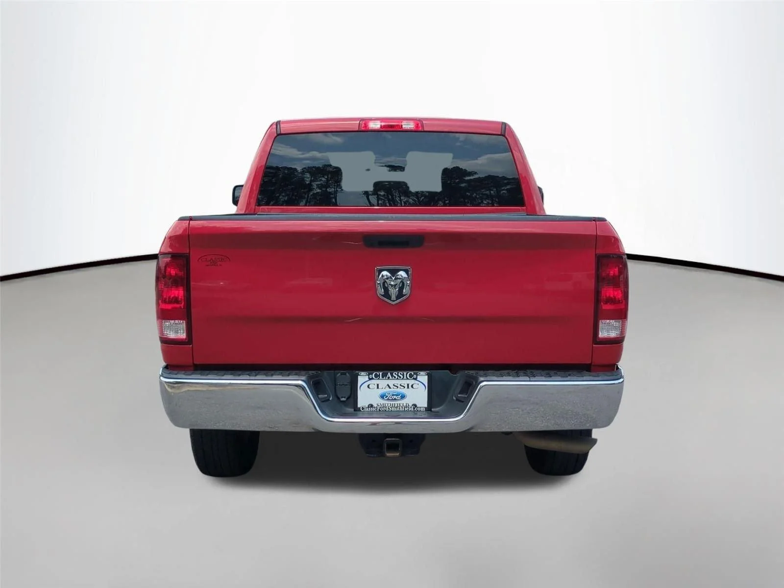 Used 2021 Flame Red Clearcoat Ram Tradesman image 4