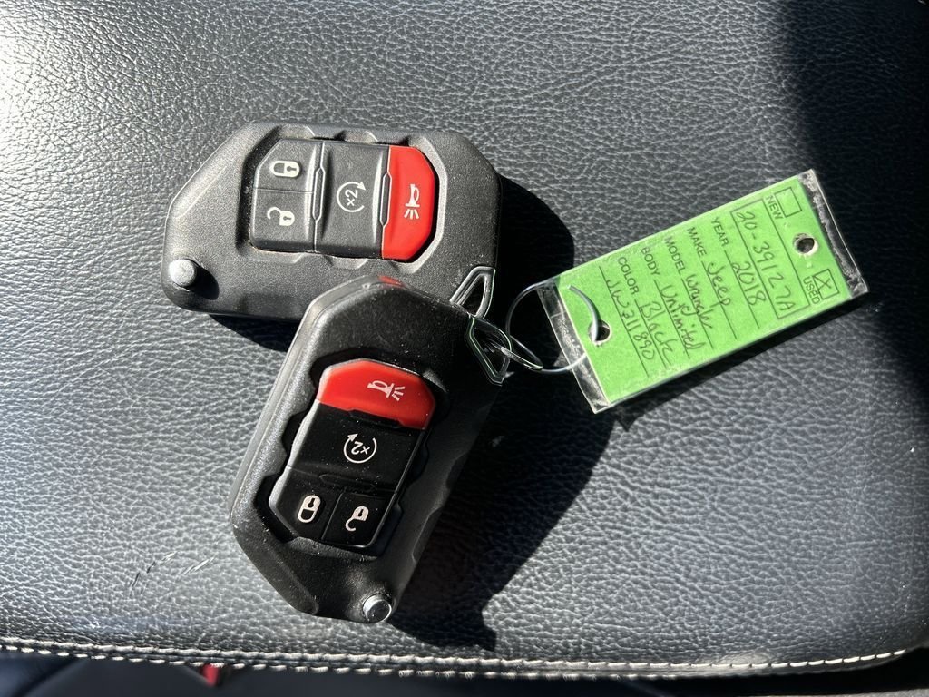 Used 2018 Black Jeep Unlimited Sahara image 30