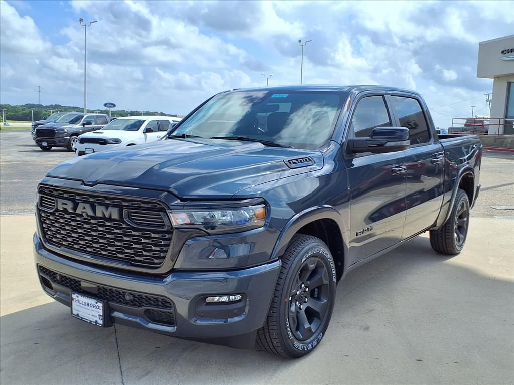 New 2026 Forged Blue Metallic Exterior Paint RAM Big Horn/Lone Star image 3