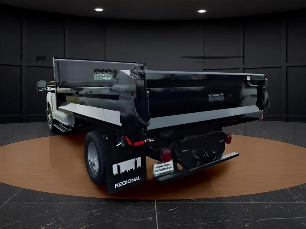 New 2024 Oxford White Ford XL 11ft Dump Truck image 3