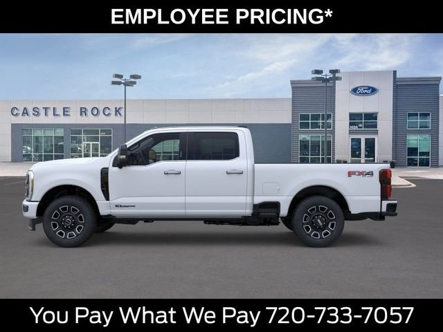New 2026 Star White Metallic Tri-Coat Ford F-350® Platinum® image 3