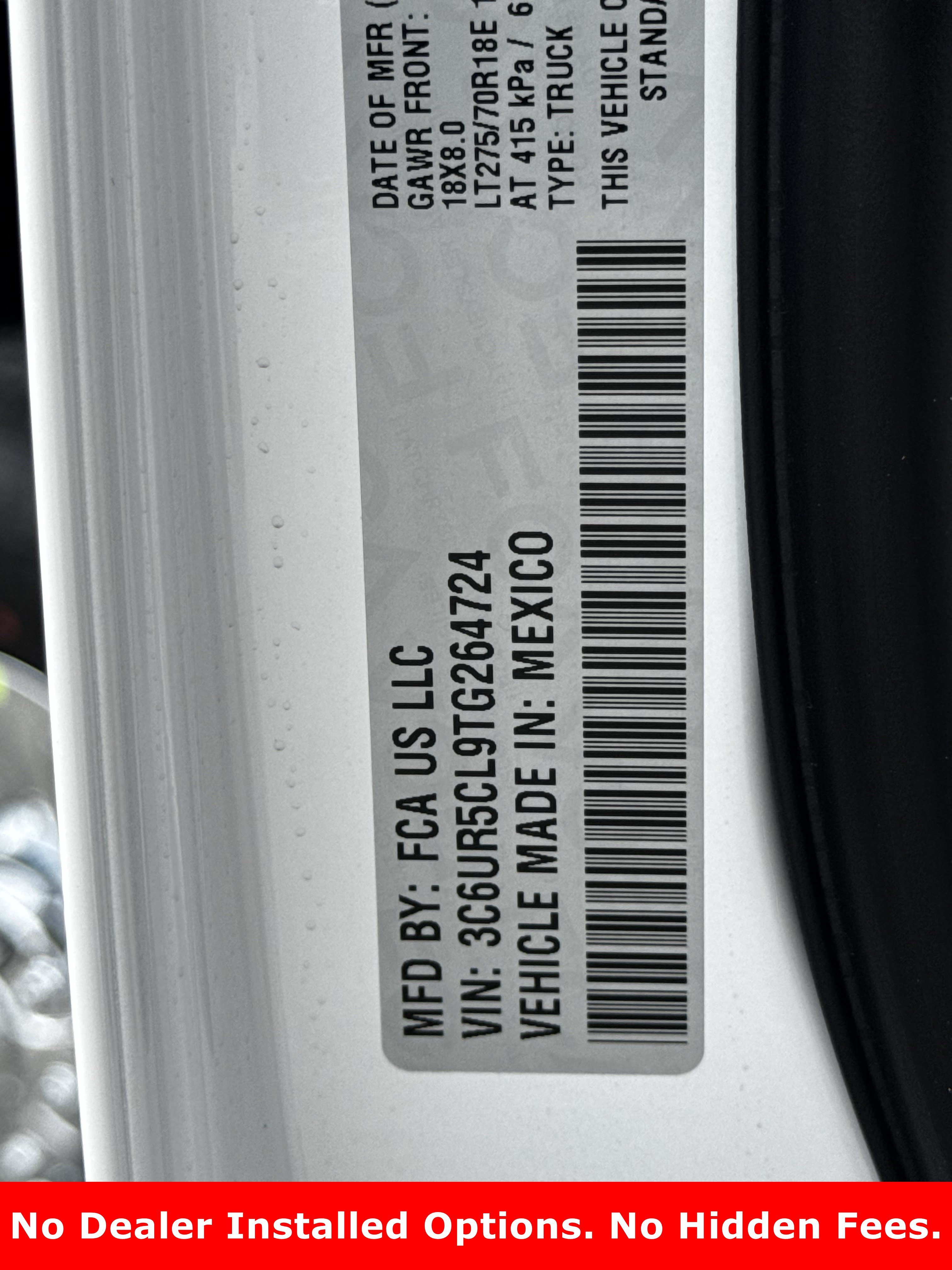 New 2026 Bright White Clearcoat RAM Tradesman image 21