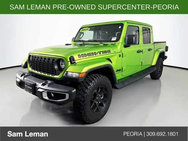 Used 2025 Green Jeep High Tide image 3