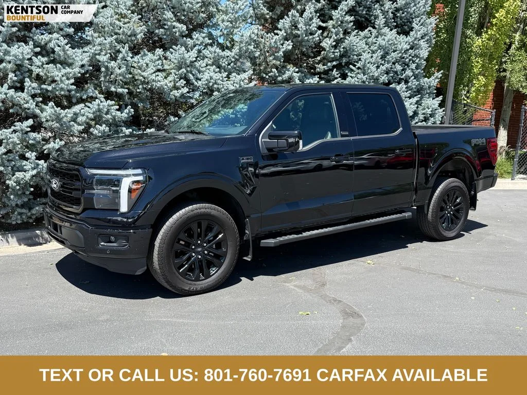 Used 2025 Black Ford Lariat image 1