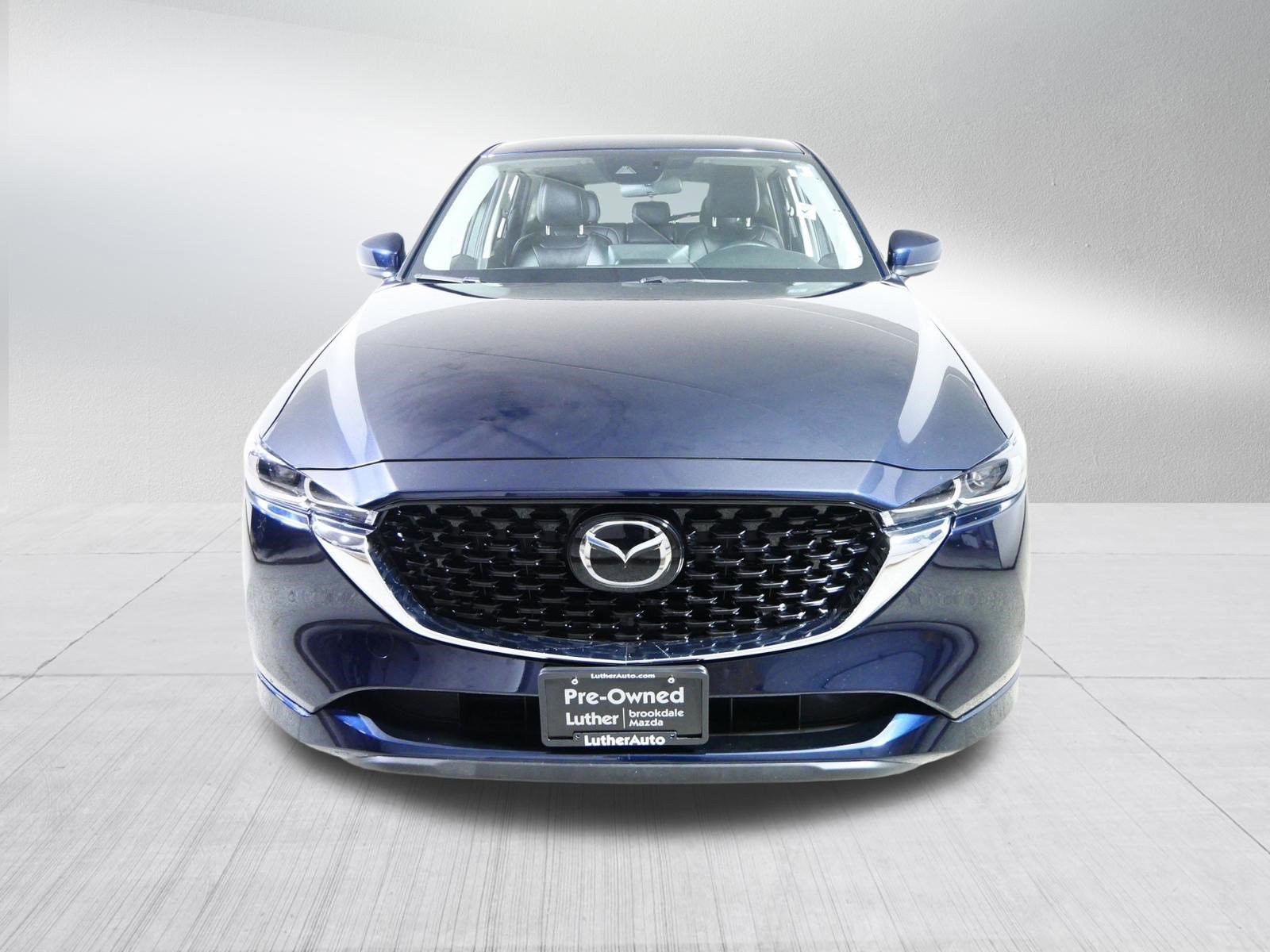 Certified 2025 Mazda CX-5 S Select Package with VIN JM3KFBBL5S0675203 for sale in Brooklyn Center, Minnesota