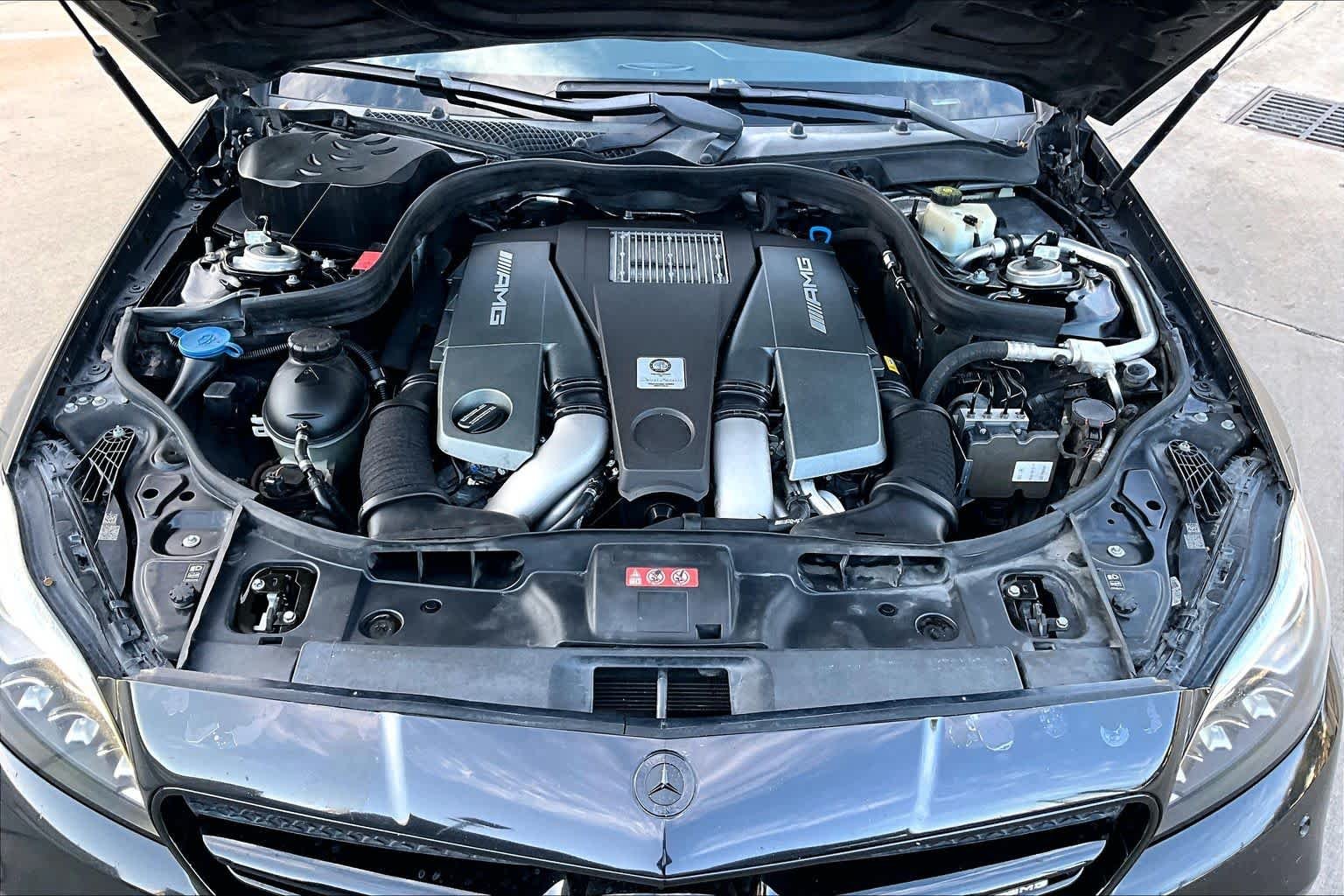 Used 2015 Obsidian Black Metallic Mercedes-Benz CLS 63 AMG® S-Model image 31