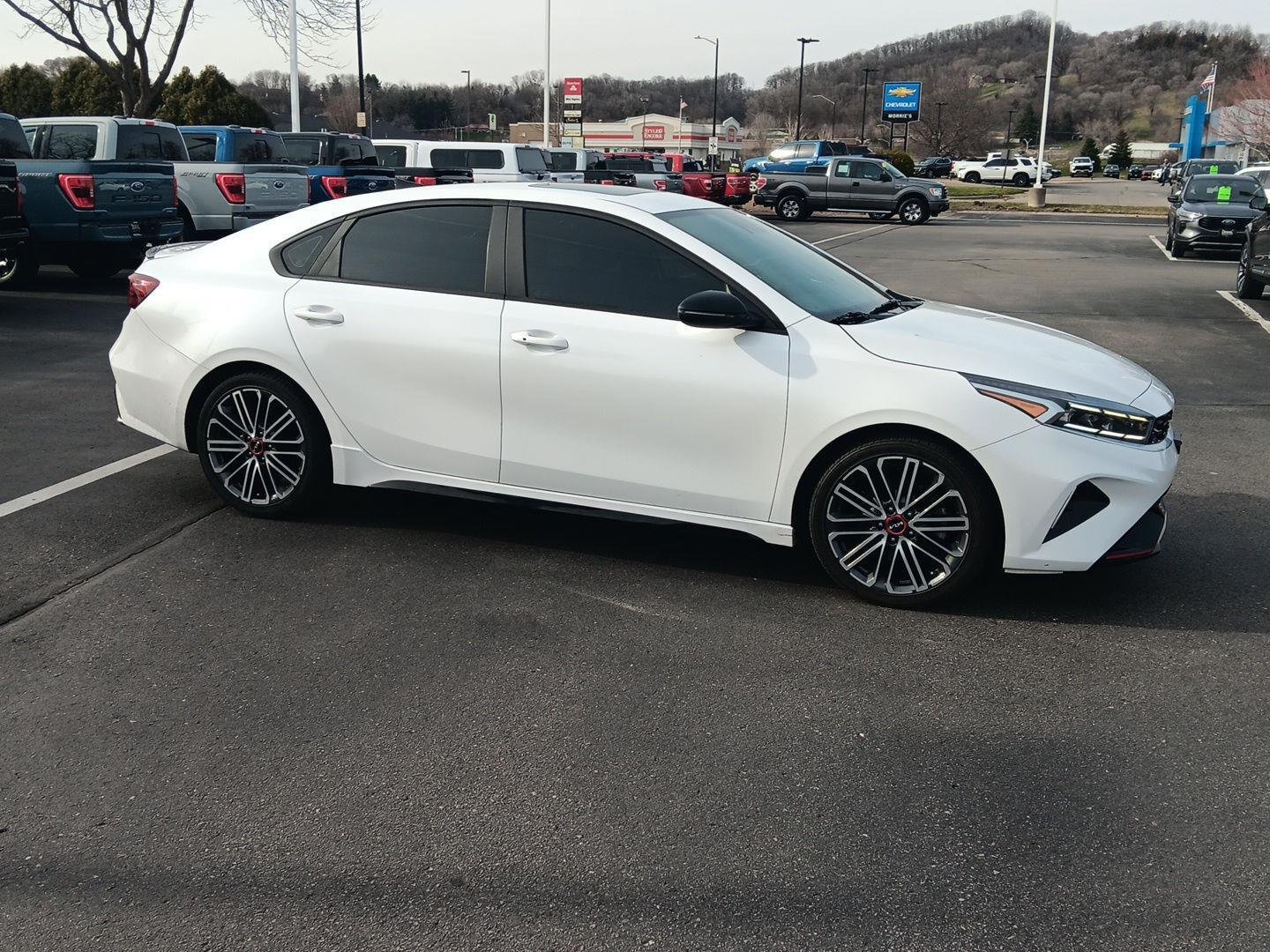 Used 2023 Kia Forte GT with VIN 3KPF44AC4PE646402 for sale in Winona, Minnesota