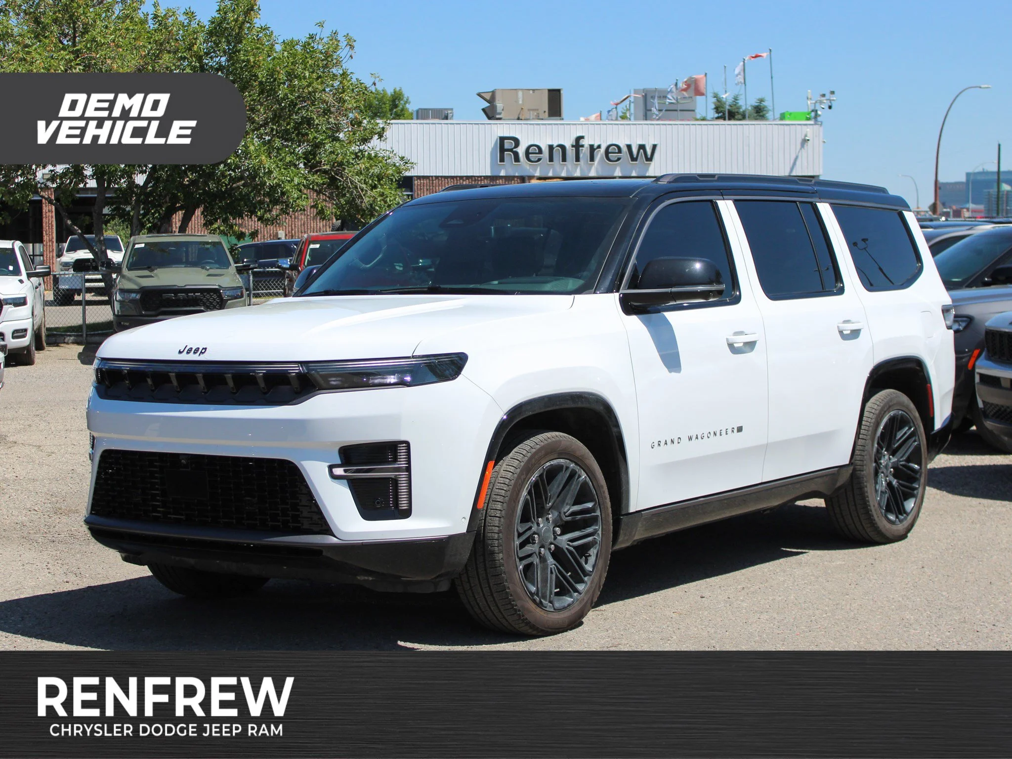 Used 2026 White Jeep Summit Obsidian* image 1