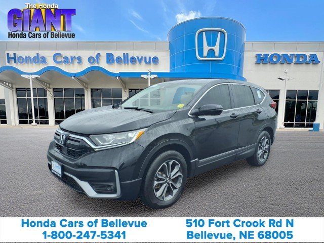 Certified Used 2021 Crystal Black Pearl Honda AWD EX-L image 1