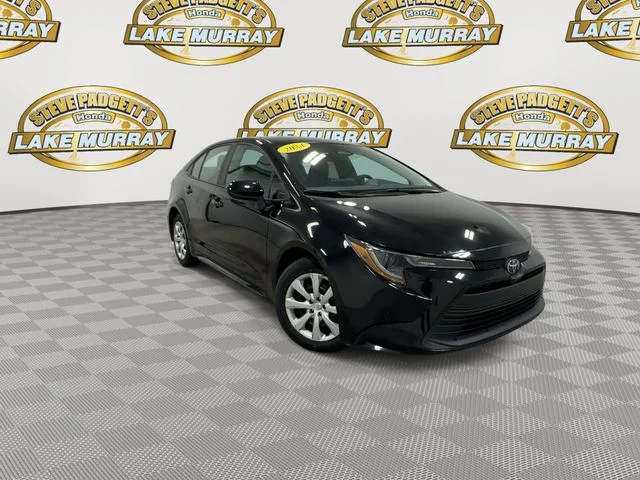 Used 2024 Midnight Black Metallic Toyota LE image 5