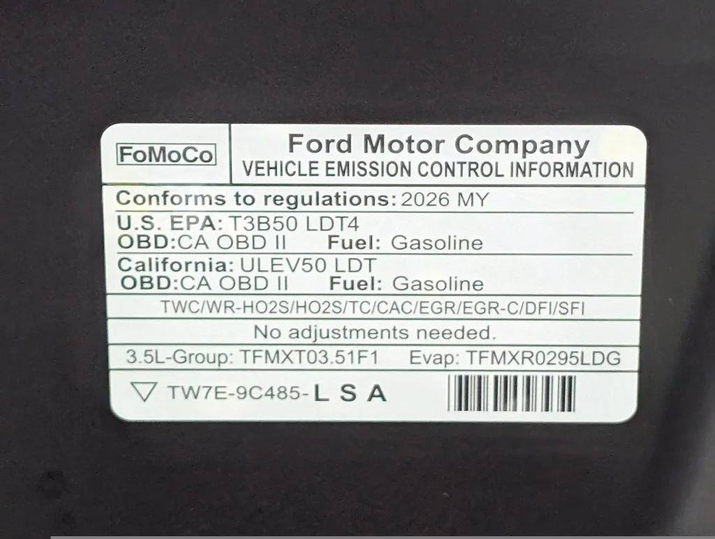New 2026 Ruby Red Metallic Tinted Clearcoat Ford Platinum® image 35