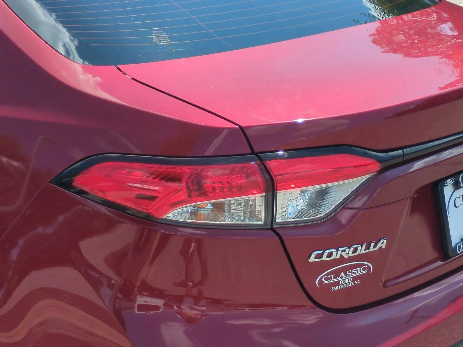 Used 2024 Ruby Flare Pearl Toyota Hybrid LE image 12