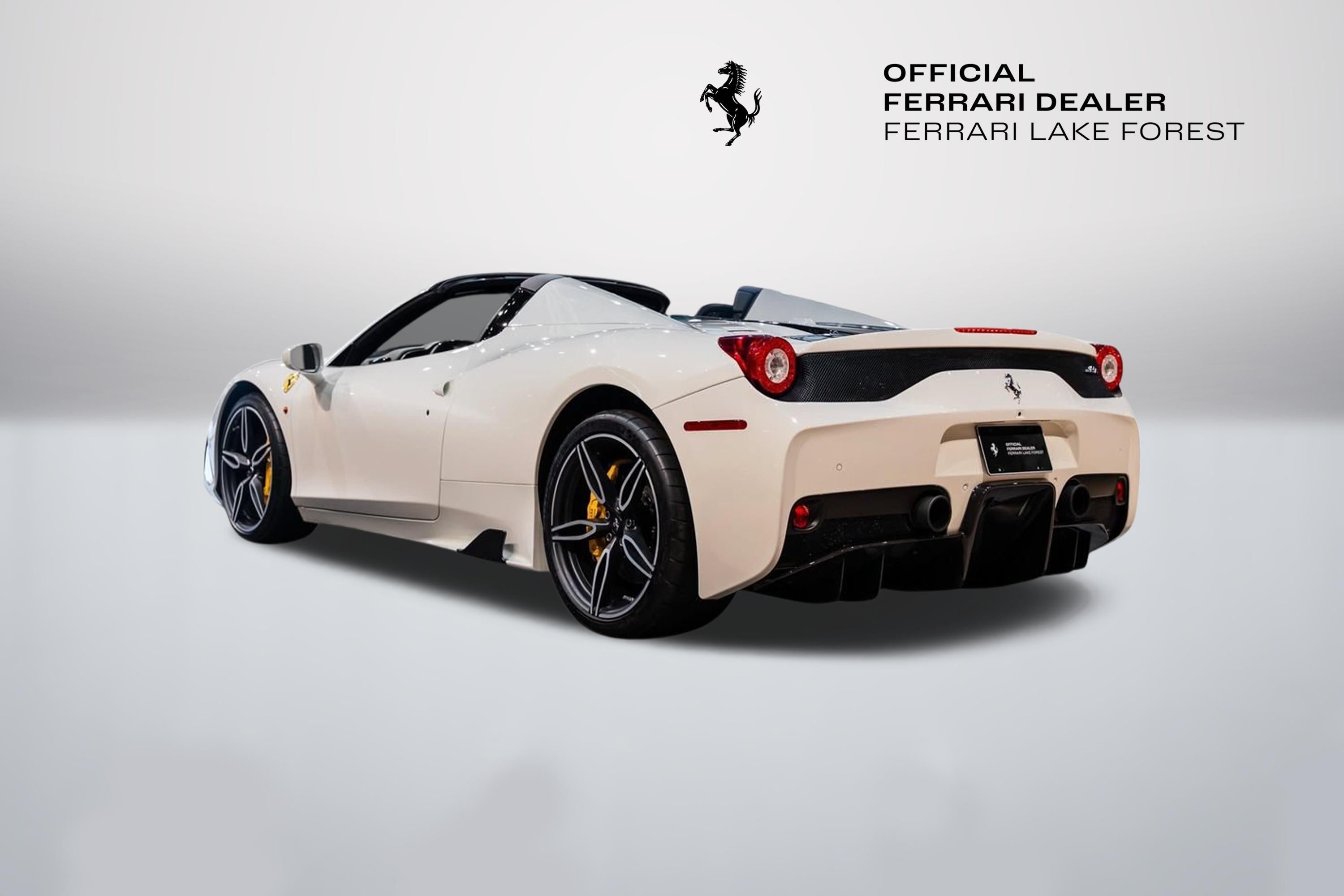 Certified Used 2015 Bianco Avus Ferrari Speciale Aperta image 2