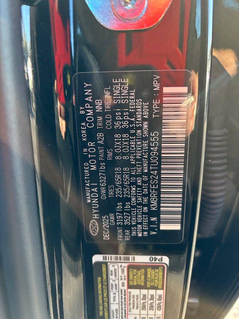 New 2026 Black Hyundai SE AWD image 10