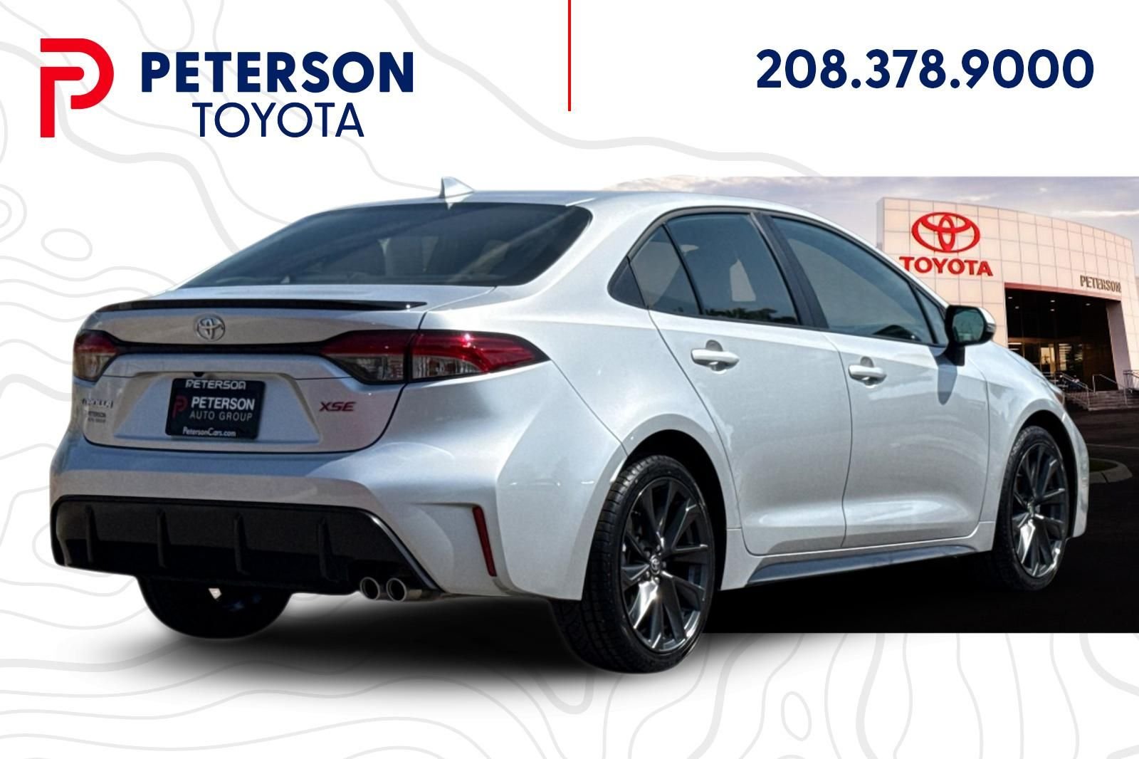 Used 2025 Silver Toyota XSE image 3