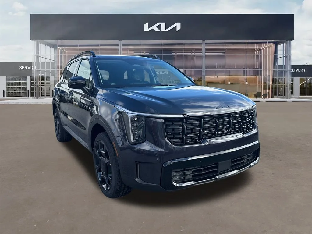New 2026 Gray Kia X-Line EX image 1