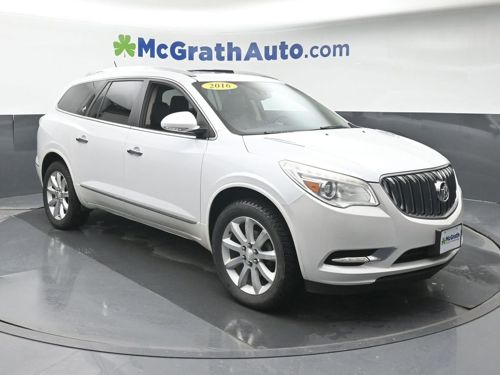 Used 2016 Buick Enclave Premium with VIN 5GAKRCKD6GJ245245 for sale in Marion, IA