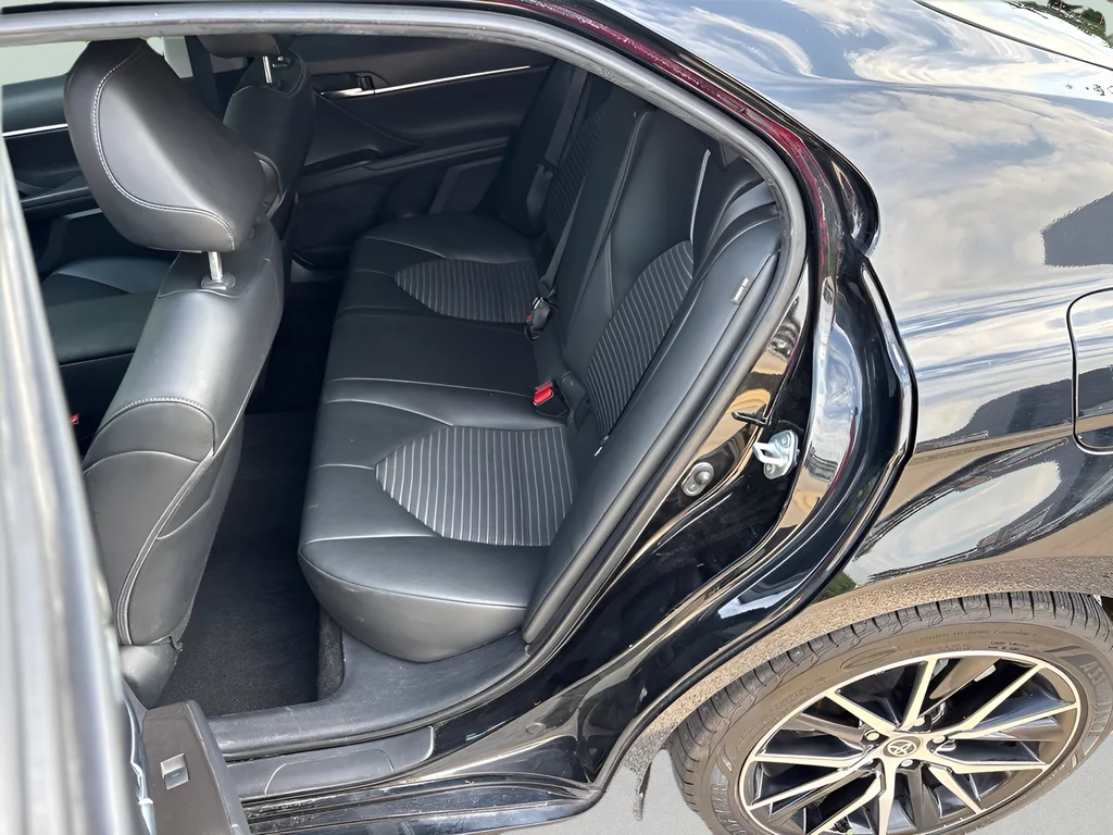 Used 2023 Midnight Black Metallic Toyota SE image 10