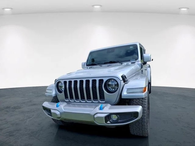 Used 2021 Silver Jeep Unlimited Sahara 4xe image 5