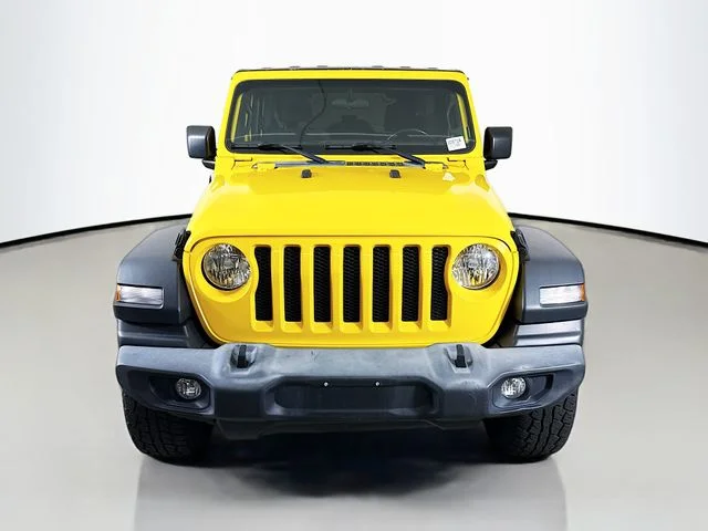 Used 2018 Yellow Jeep Unlimited Sport S image 2