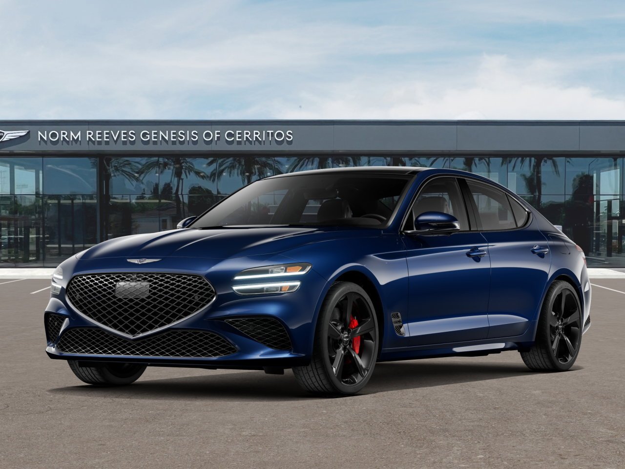 New 2026 Capri Blue Genesis 3.3T Sport Prestige image 1