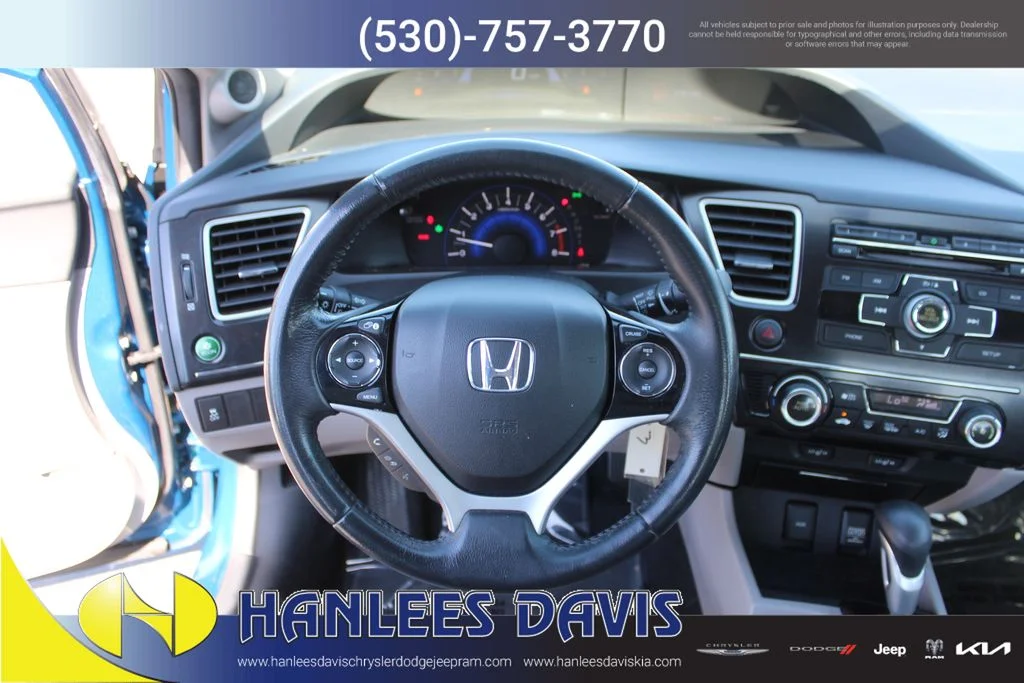 Used 2013 Blue Honda EX-L image 16