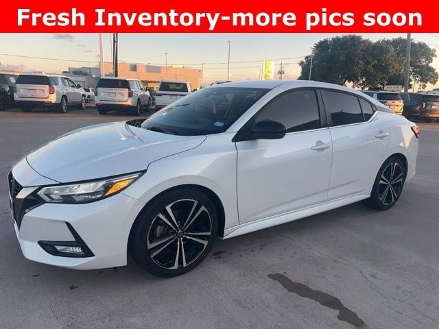 Used 2021 Nissan Sentra SR with VIN 3N1AB8DV7MY210385 for sale in Webster, TX
