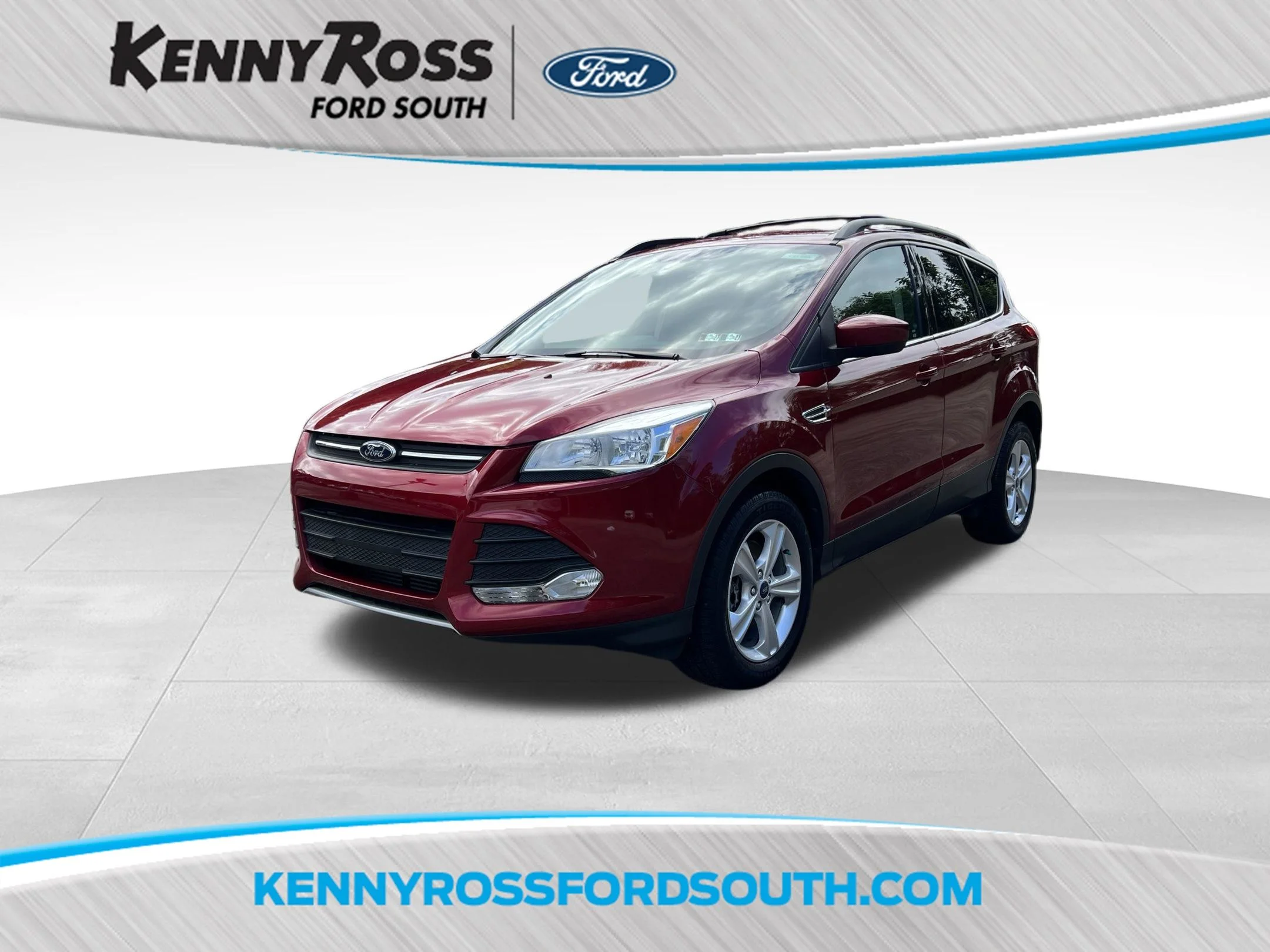 Used 2013 Ruby Red Ford SE image 1