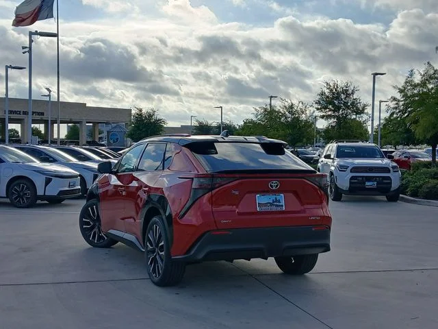 New 2026 Supersonic Red with Midnight Black Metallic roof Toyota Limited image 6
